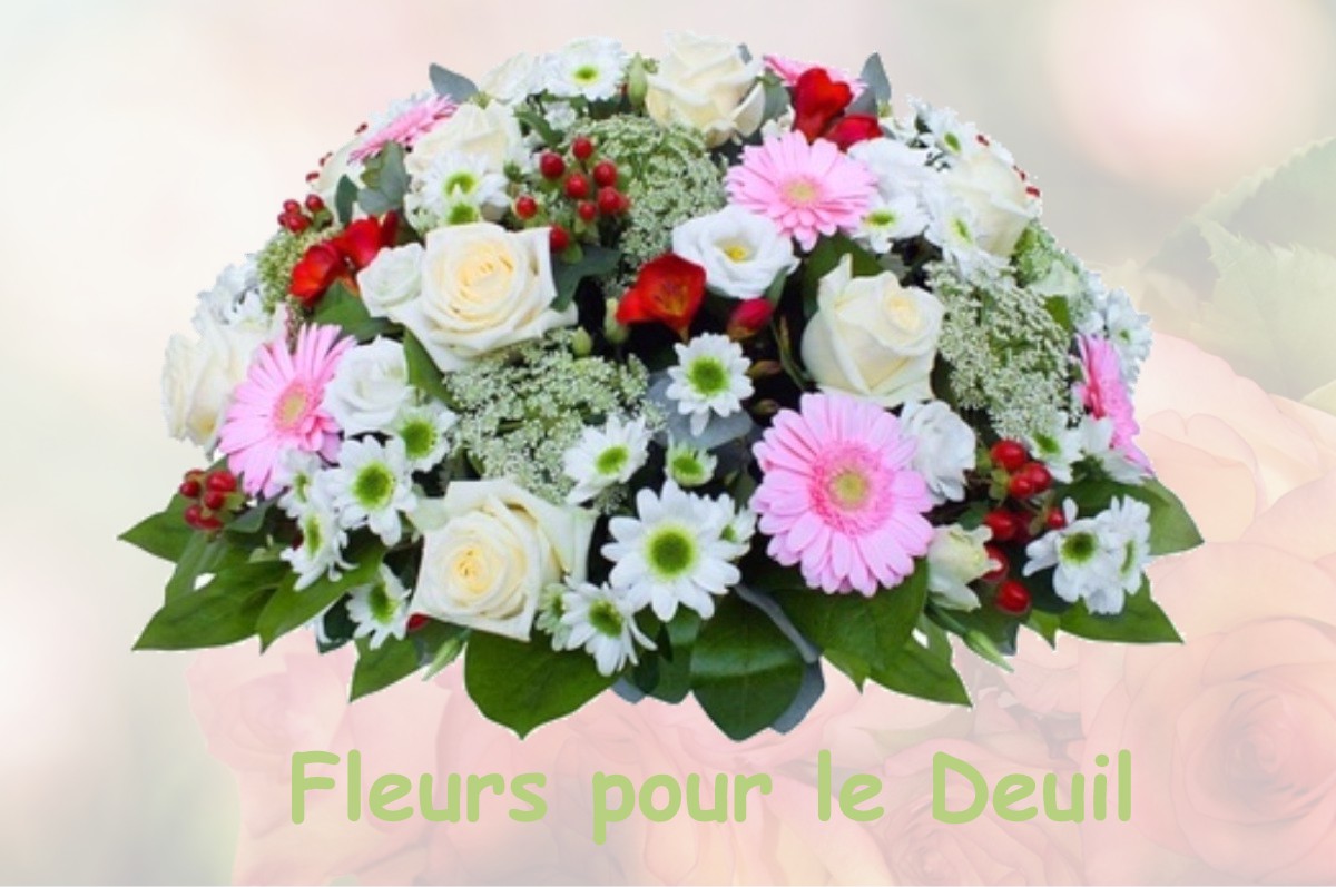 fleurs deuil VERNEUIL-MOUSTIERS